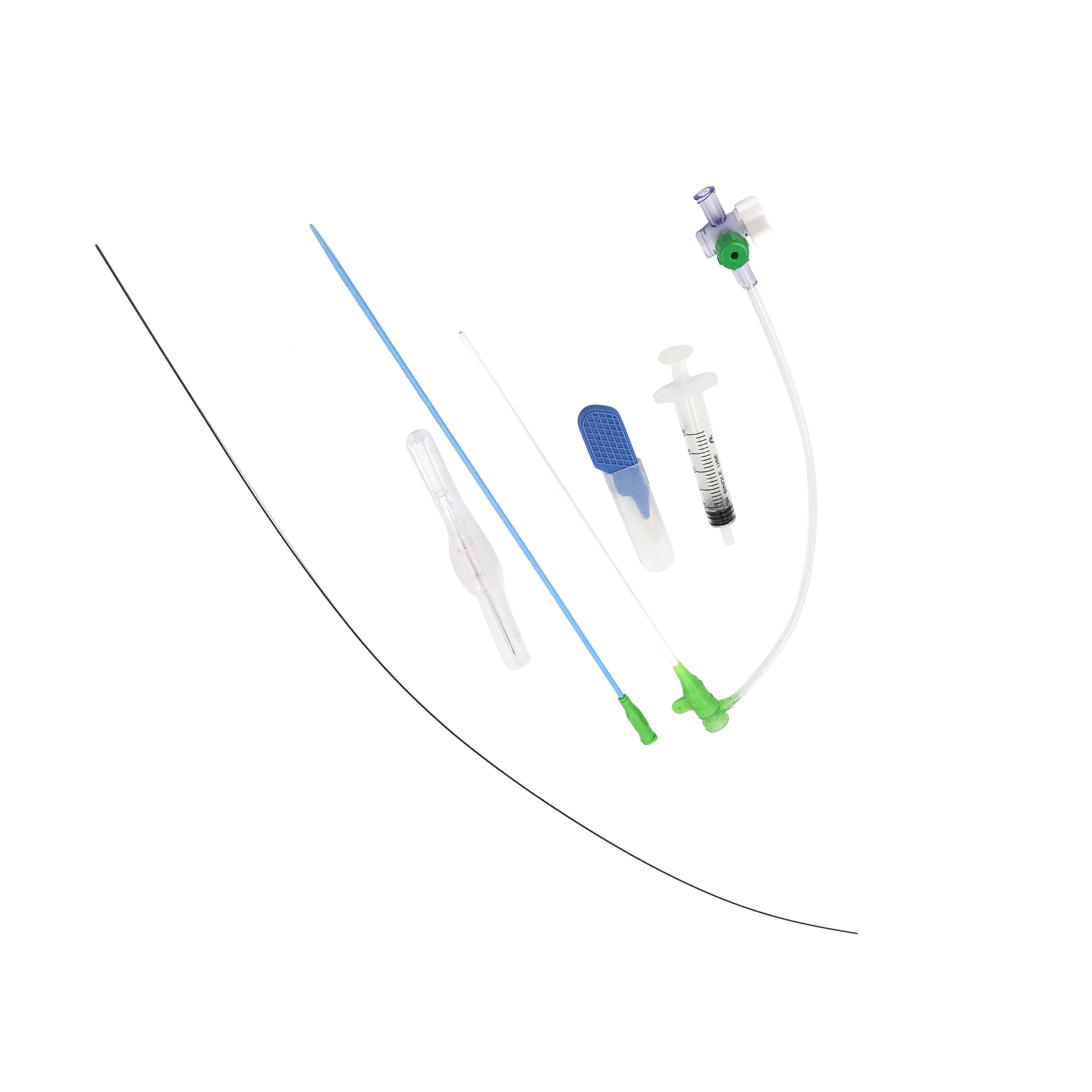 Transradial Hospital radial catheter introducer sheath set