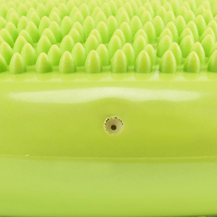 TOPKO Professional training Inflated Stability Wobble Cushion Trainer Board with Pump balance cushion