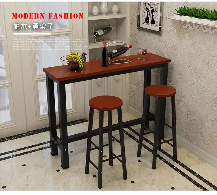 
Durable Simple Modern Style High quality Bar Table sets coffee table with chairs 