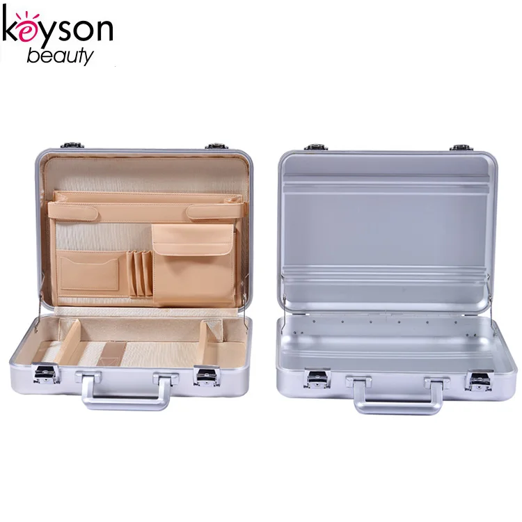 Keyson High Quality Molded Aluminum Briefcase with Customized Lining Attach Case Tool Case