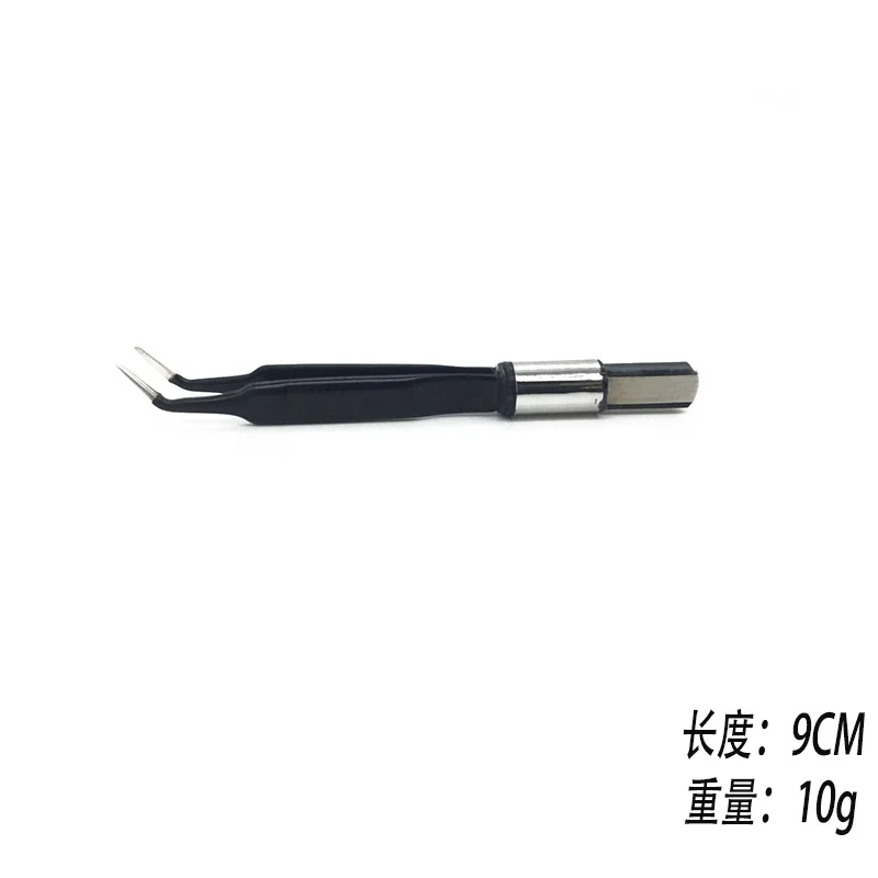 
9 pieces per set reusable bipolar forceps electrosurgical instruments bayonet non stick adson twin polar forceps with 1 cable 