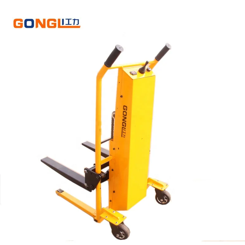 
GL-0052 Mini Forklift Light Duty 200kg Electric Pallet Stacker 