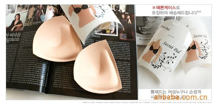 
Wholesale Triangular Sponge Soft Bikini Swimsuit Fashion Push Up Pushup Removeable Triangle Swimming Pads Bikini Swimsuit Female 