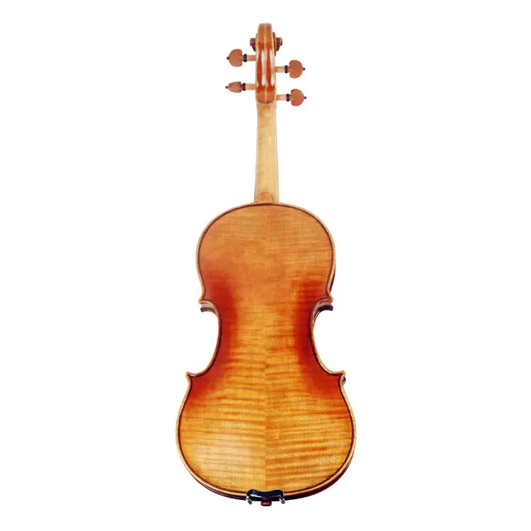 Deluxe Violin  1743 and 100% Handmade Oil Varnish with Foam Case Carbon Fiber Bow