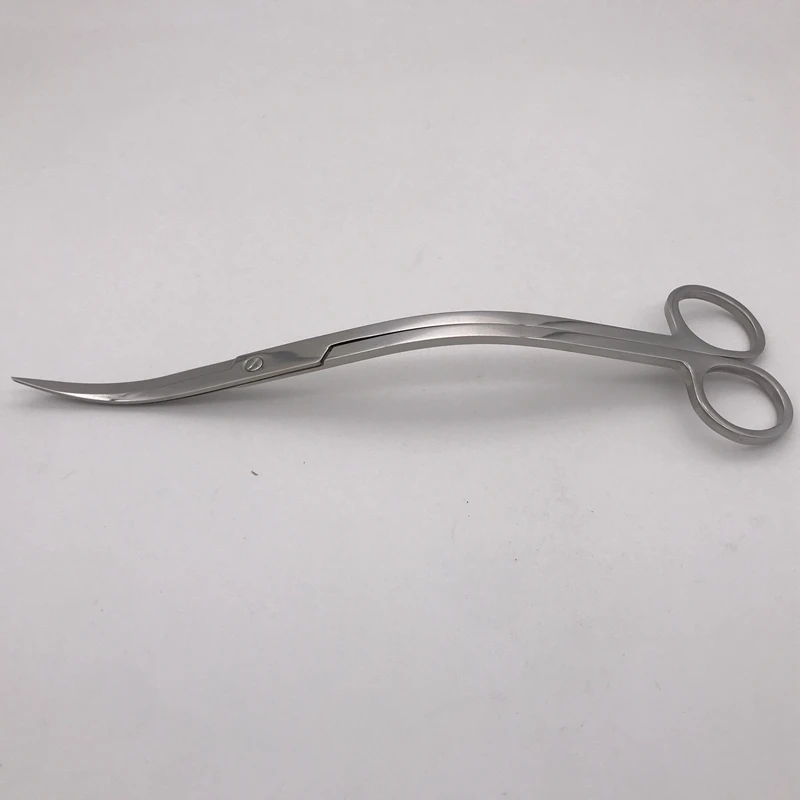 24CM Long Stainless Steel Aquarium Wave Scissors .Aquarium aquascaping cleaning tools  . Aquarium scissors.