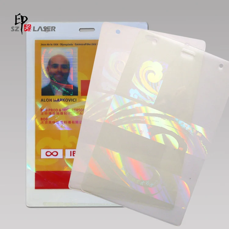 Hot Seal Hologram Lamination Bags with Embedded Logo