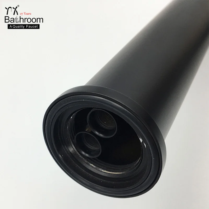 European Style Hot items copper matt black bathroom mixer taps Single Handle Lever Durable Bathroom Wash Basin Taps