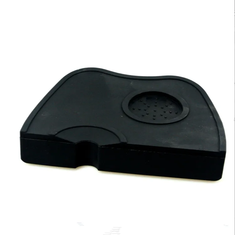 Espresso Coffee Tamp Mat. Fluted Silicone Coffee Tampering Corner Pad /Mat Tool