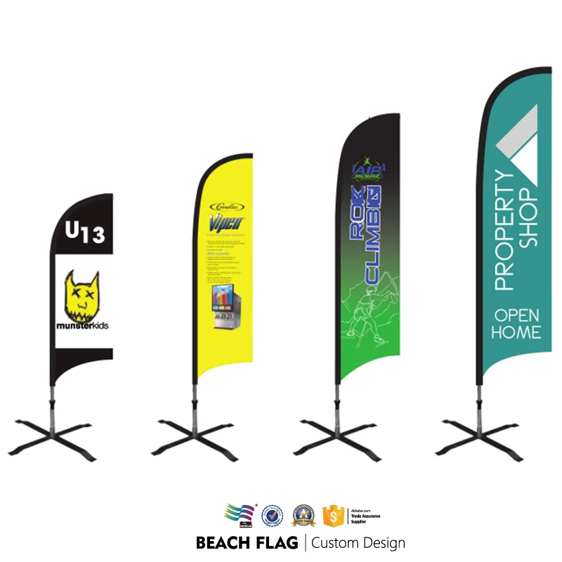 Завод флага teardrop в Гуанчжоу