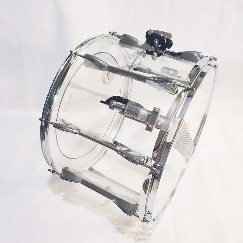 Прозрачный акриловый Змеиный Походный барабан 14 дюймов