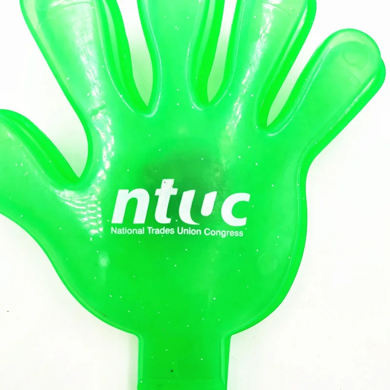 Cheap Promotional Hand Clapper Noise Maker with Custom Logo