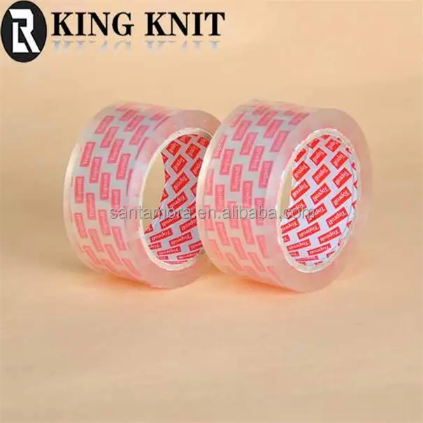 Crystal super clear Прозрачный БОПП-адгезив лента для упаковки коробки