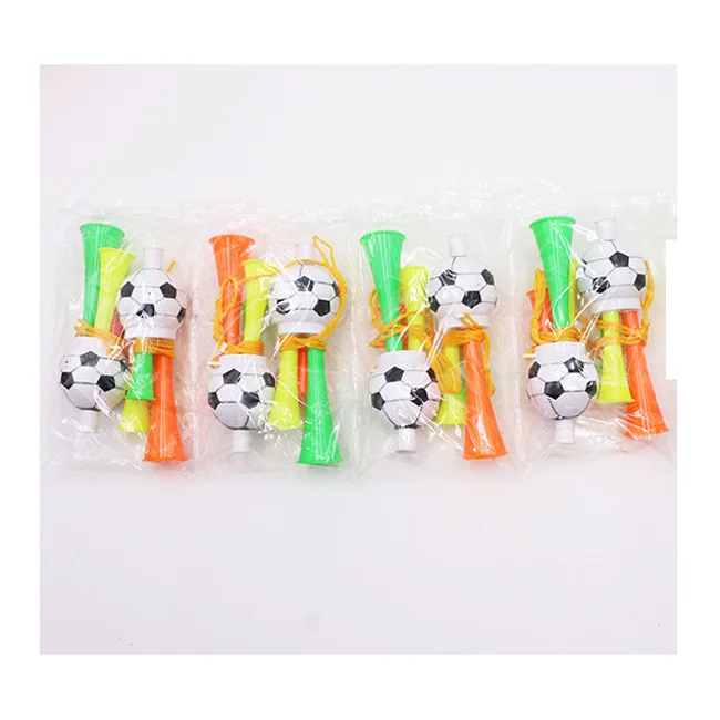 
World Cup Football Soccer Sports Fans Plastic Cheer Horn Toy Cheerleading Tool 