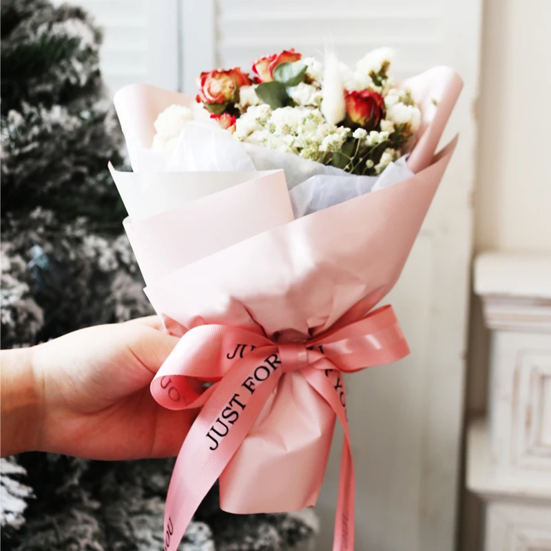 Декоративная лента из полиэстера для упаковки подарков на день Святого Валентина, 25 мм, 50 ярдов