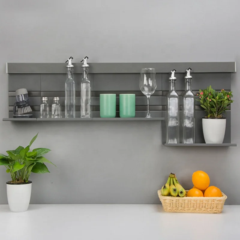 Lanboni kitchen adjustable wall mounted dish storage rack