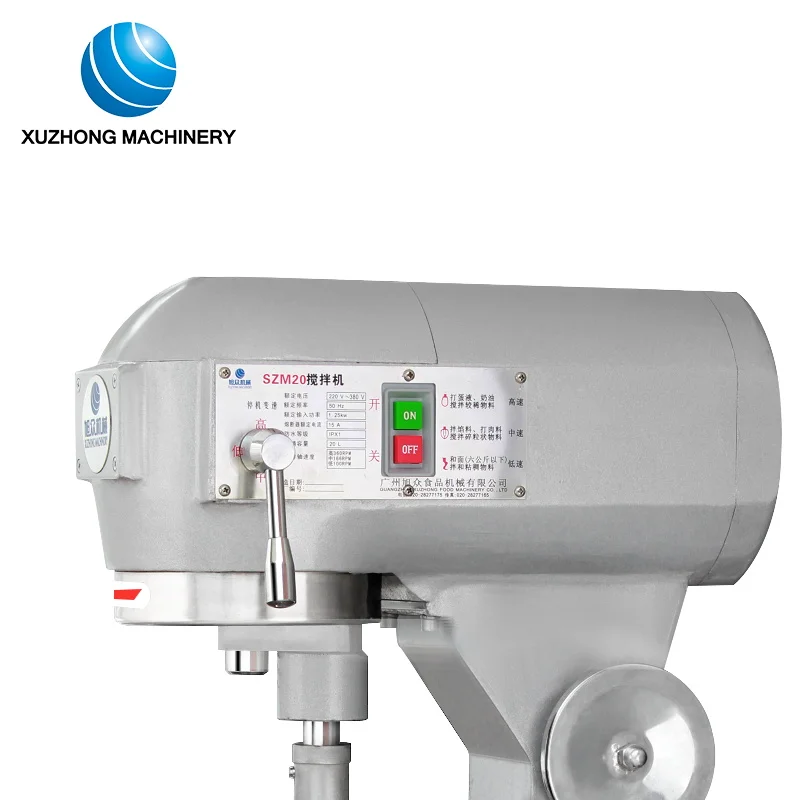 Factory supply commercial 20L food mixer and planetary cake Countertop Planetary mixer