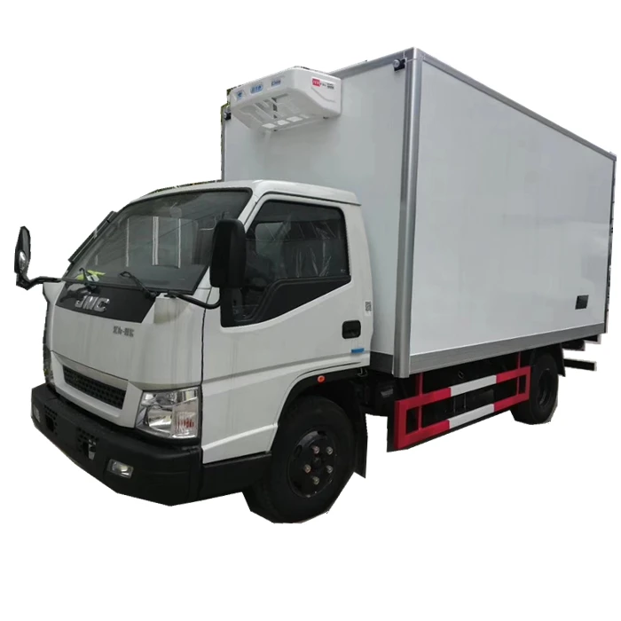 JMC 5 Tonnes Fresh vegetable refrigerated Cooling truck ice cream transportation refrigerator  truck for sale