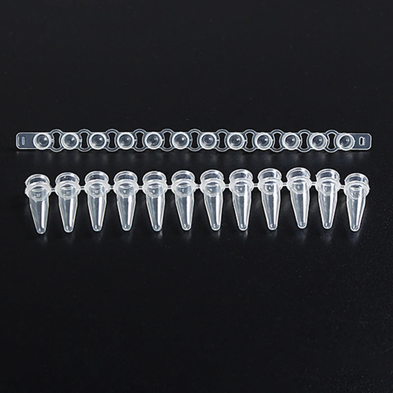 Jshd лаборатории одноразовые пластиковые 8 или 12 0.2 мл полоски газа пцр трубка