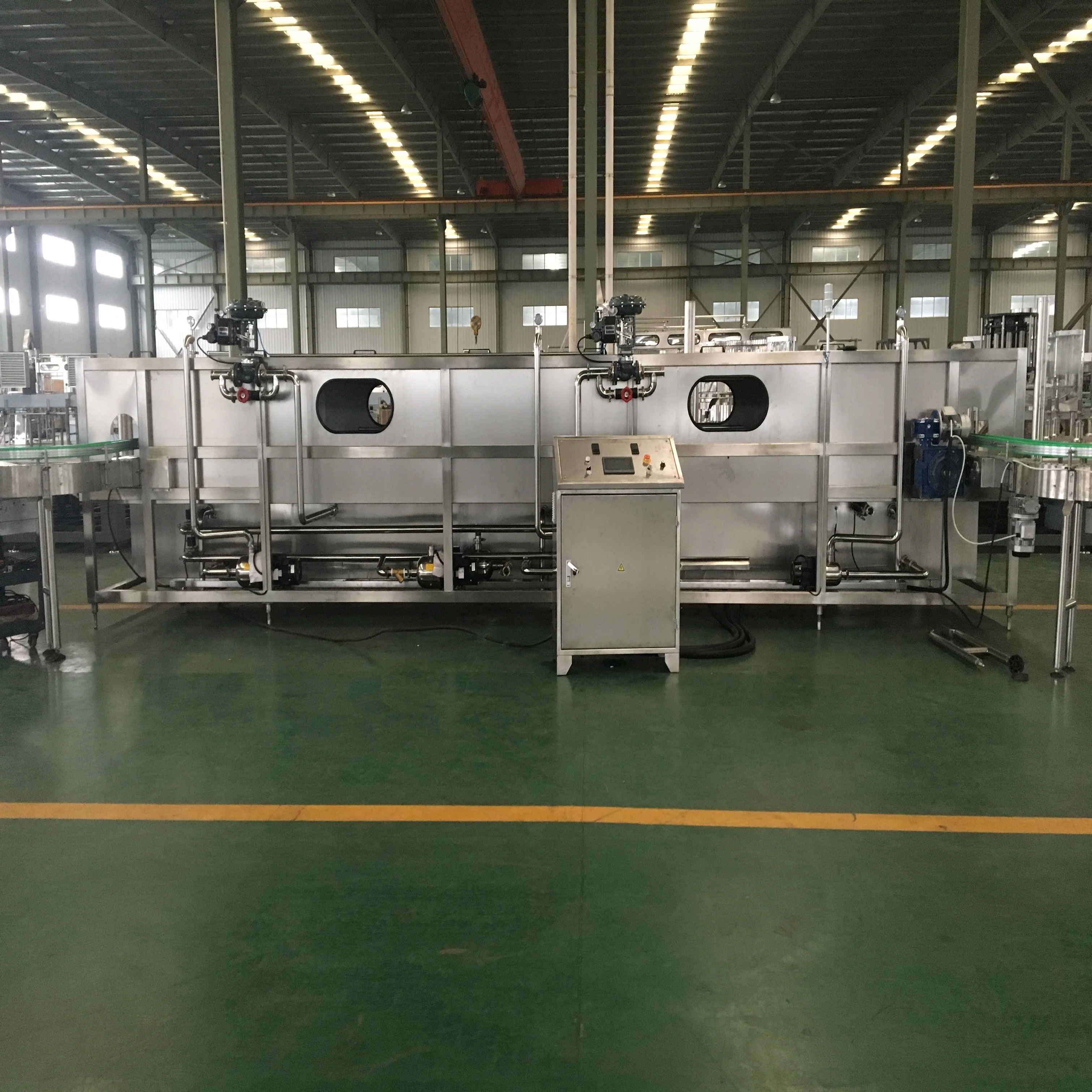 
Bottle pasteurizer cooling tunnel for beverage and juice 