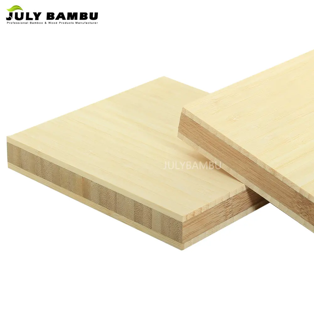 Wholesale Good Price Cross Laminated Bamboo Timber 3 Ply Bamboo Wood Panel Use for Worktop