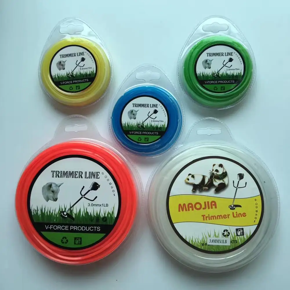 
3mm Trimer Line Strimmer 60m x 3mm Durable Nylon Trimmer Line 