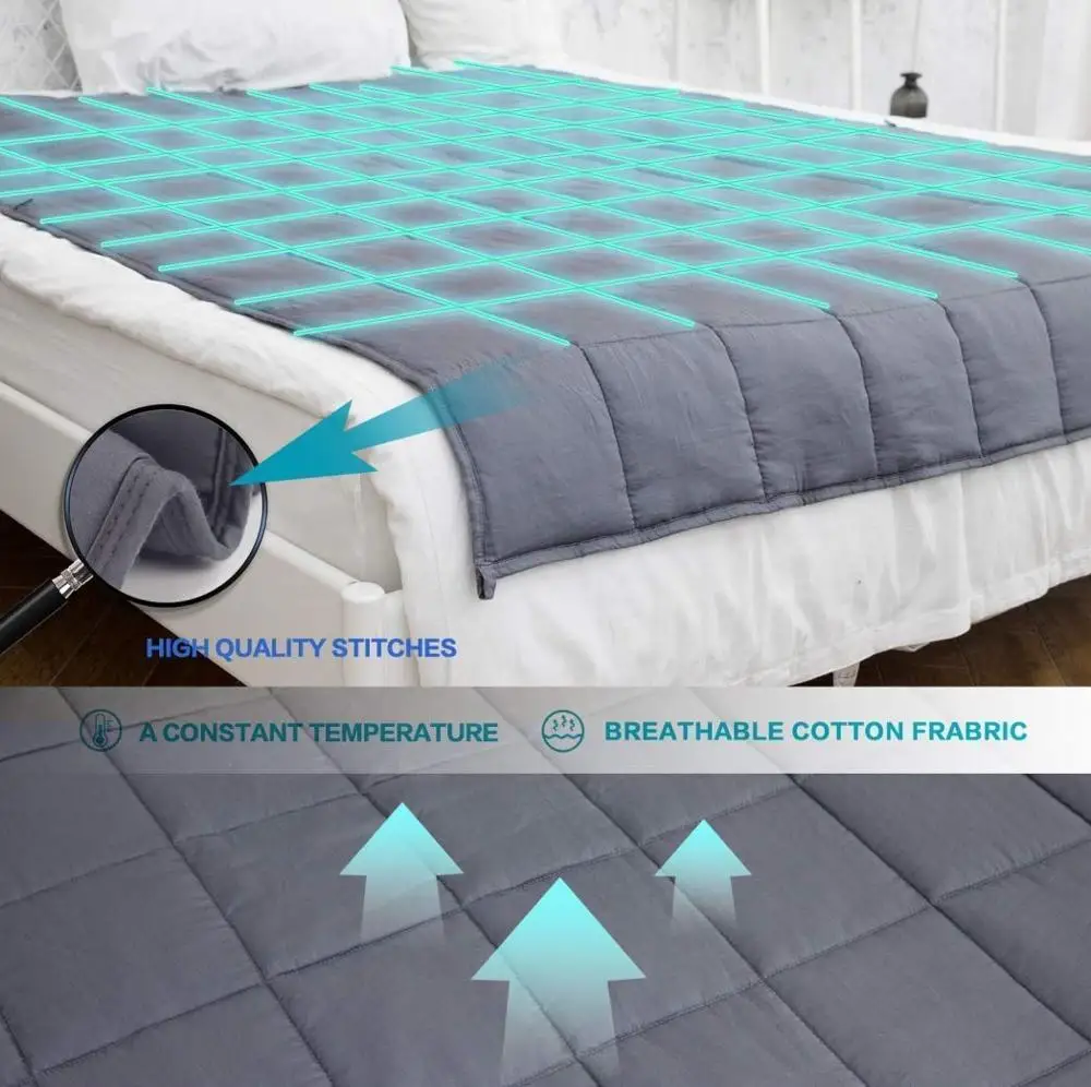 
Wholesale New Style Weighted Blanket Cotton Custom Szie Baby Weighted Blanket 