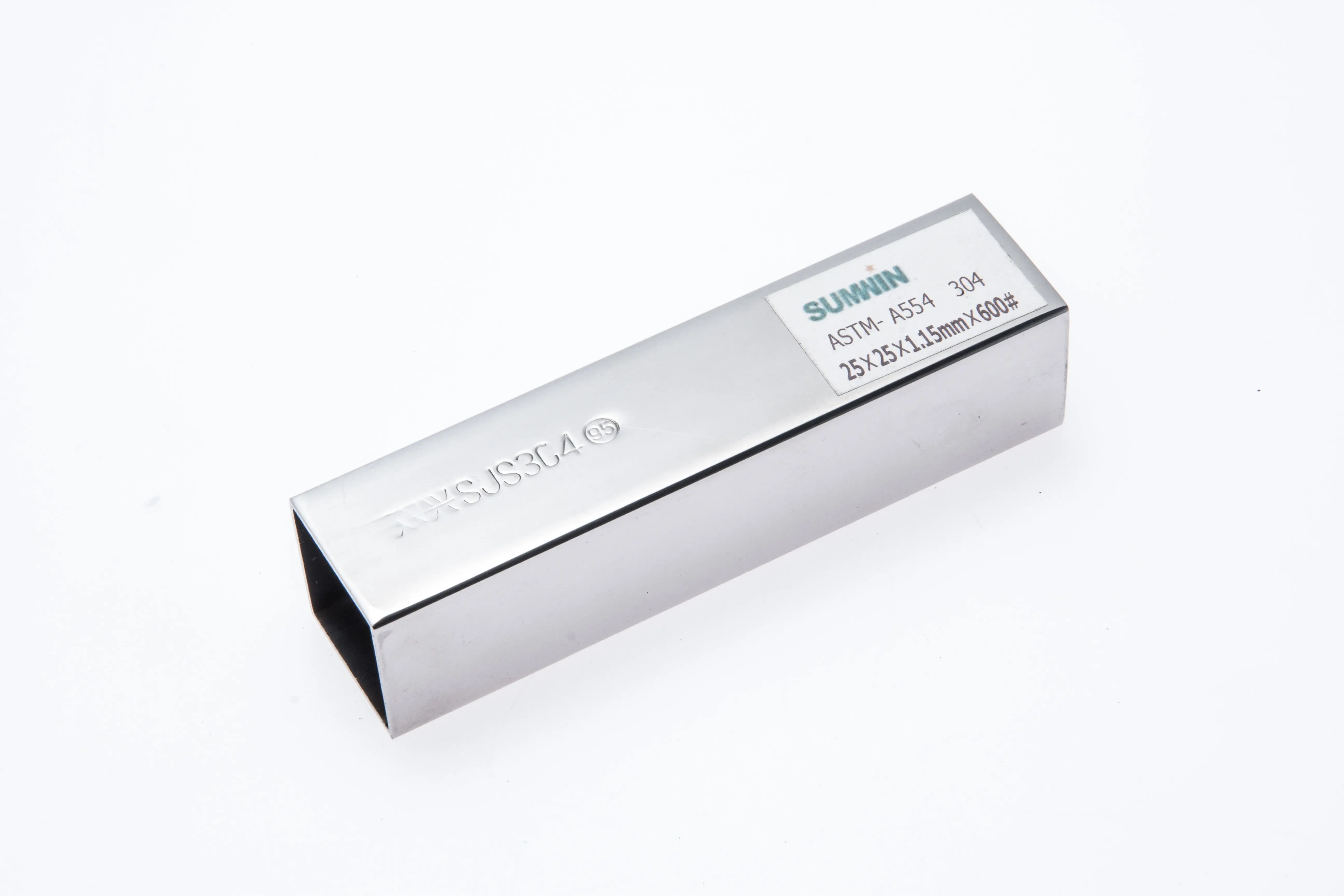 SUS 316/304 stainless steel square tube/baluster tube