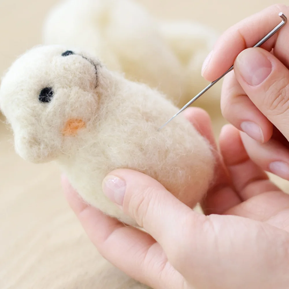 Высококачественная 6 размеров треугольная игла для валяния шерсти набор игл для валяния шерсти войлока инструмент игла