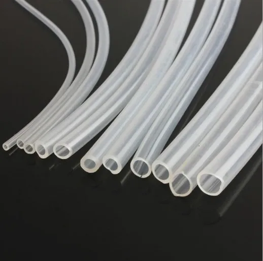 
Thin wall flexible food grade Non-Toxic transparent milky white colorful silicone tube rubber hose silicon pipe silicon hose 