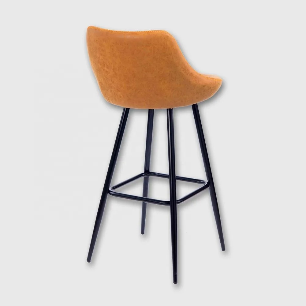 Western Modern Vintage  sheep scar pattern Iron Dining chair