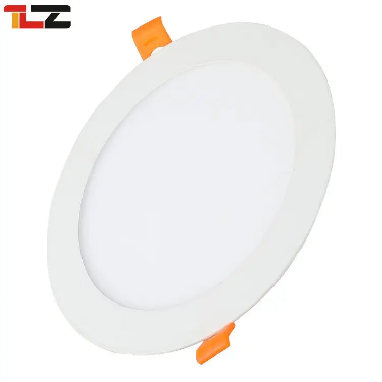 Ультра тонкий IP44 встроенный алюминия площади светодиодные панели 6 Вт