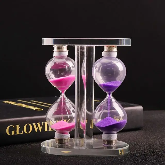 Горячая девушка может заполнить песочные часы песочные подарок на день рождения Кристалл таймер