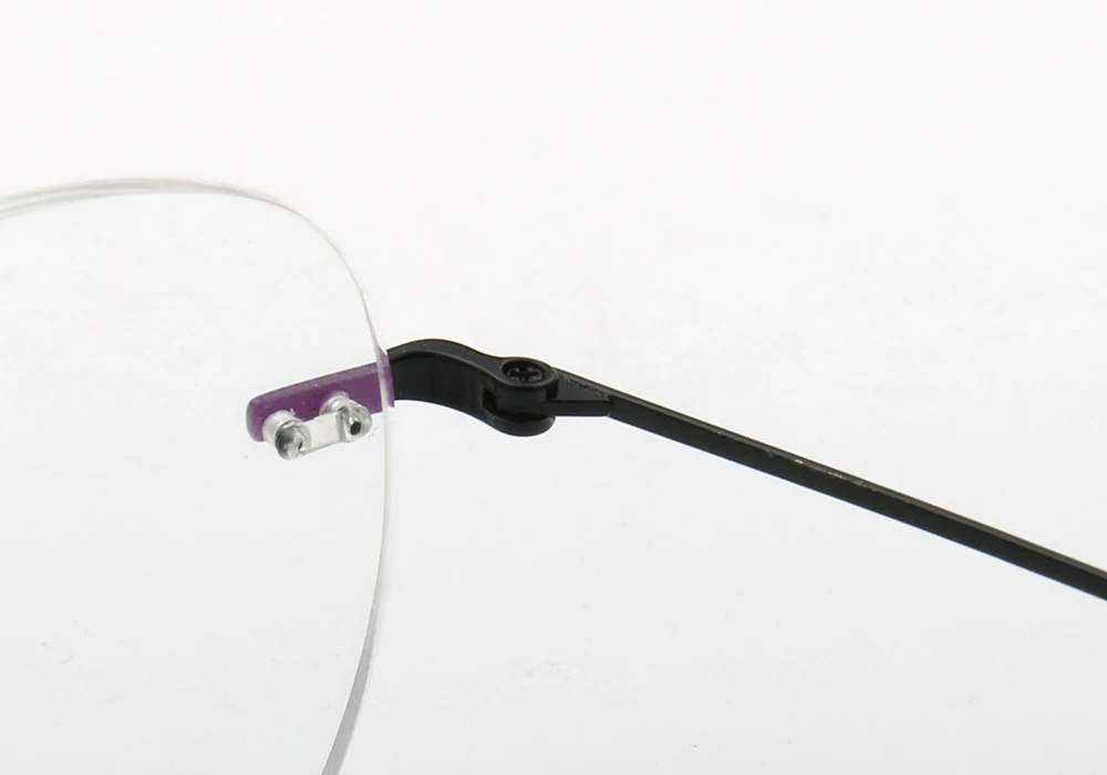 2019 new design  Wholesale  Rimless eyewear stainless steel Optical Frames 11125