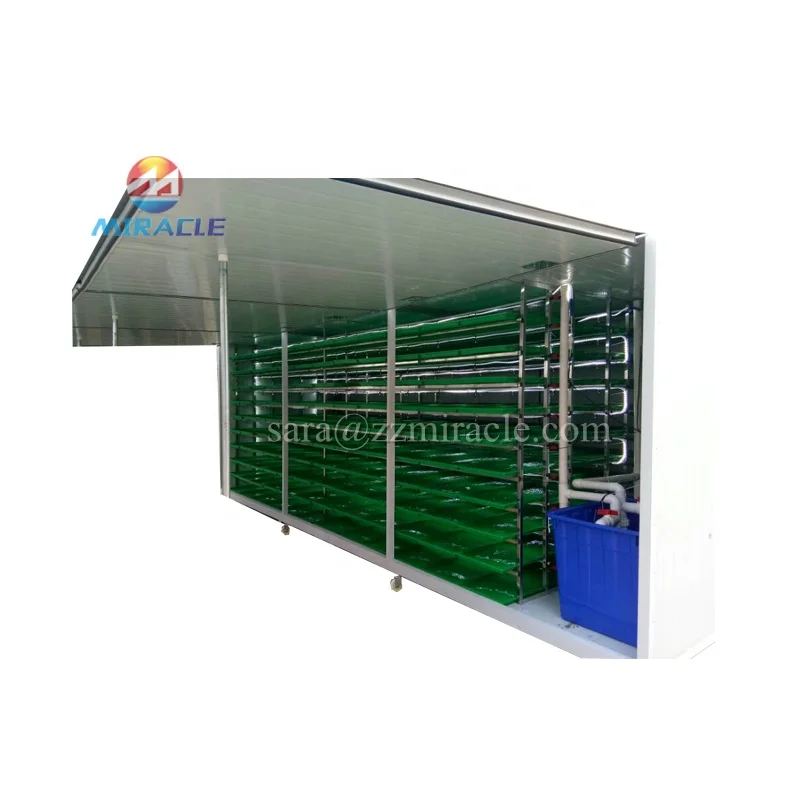 Agriculture Soilless Products Hydroponic Plant Fodder Forage Growing Trays System