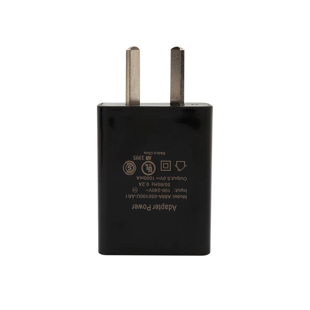 Wholesale S-mark Certification 5V 1A Single USB Port Home Charger for Argentine Market