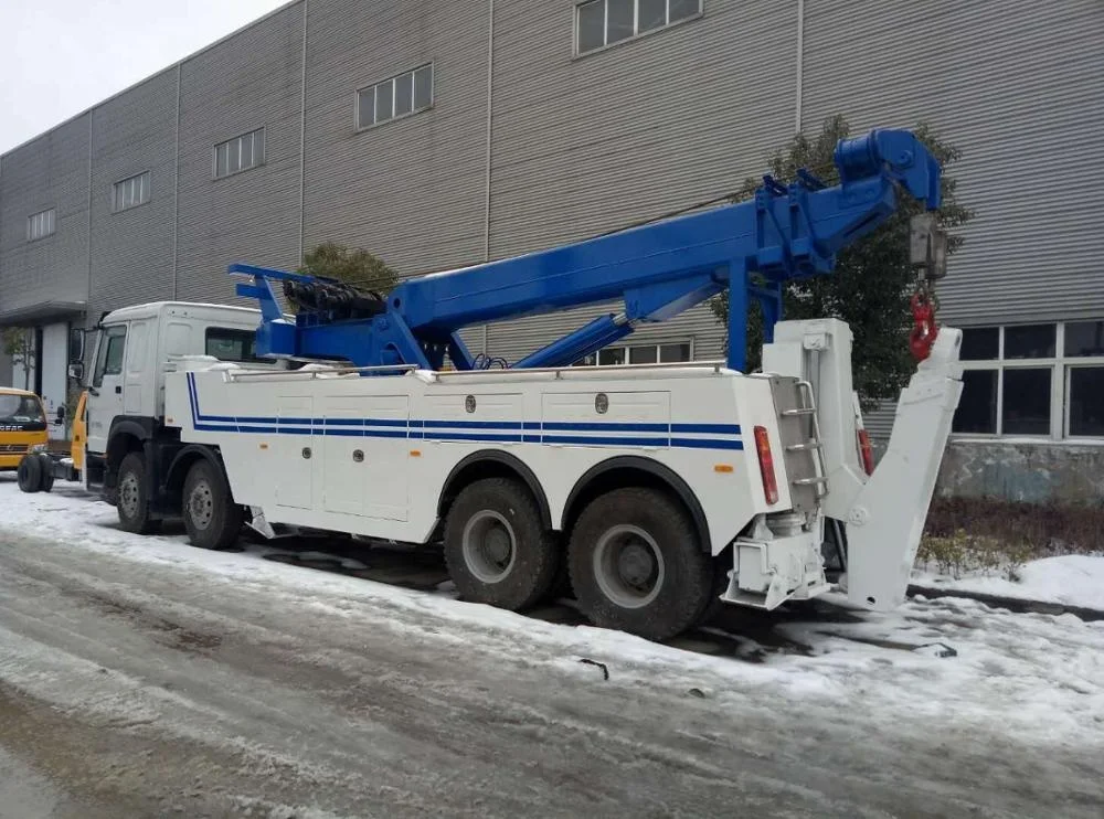 
China Sinotruk 8*4 50 ton Heavy Rotator Tow Truck Wrecker for sale 