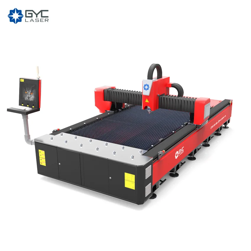 
Industrial Metallic Sheet Processing Fiber Laser Cutter Machine 