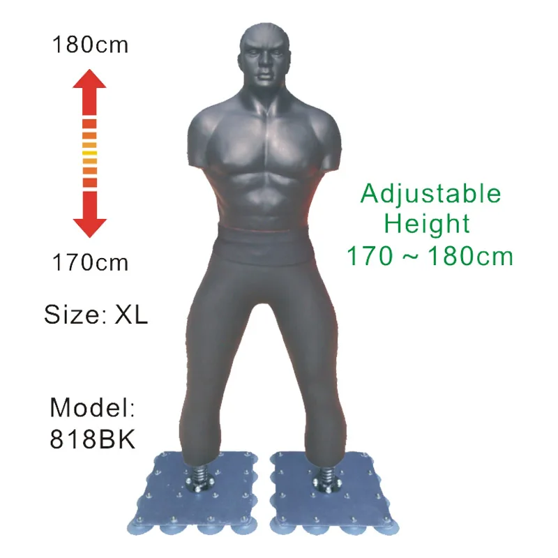 Professional Standing Up Punch Sandbag Taekwondo Standing Kicking Bag tumbler boxing targets