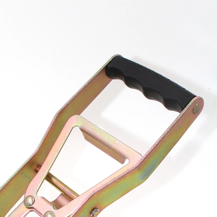 
2 inch 5000kgs Ergo Long Plastic Handle Reverse Ratchet Buckle 