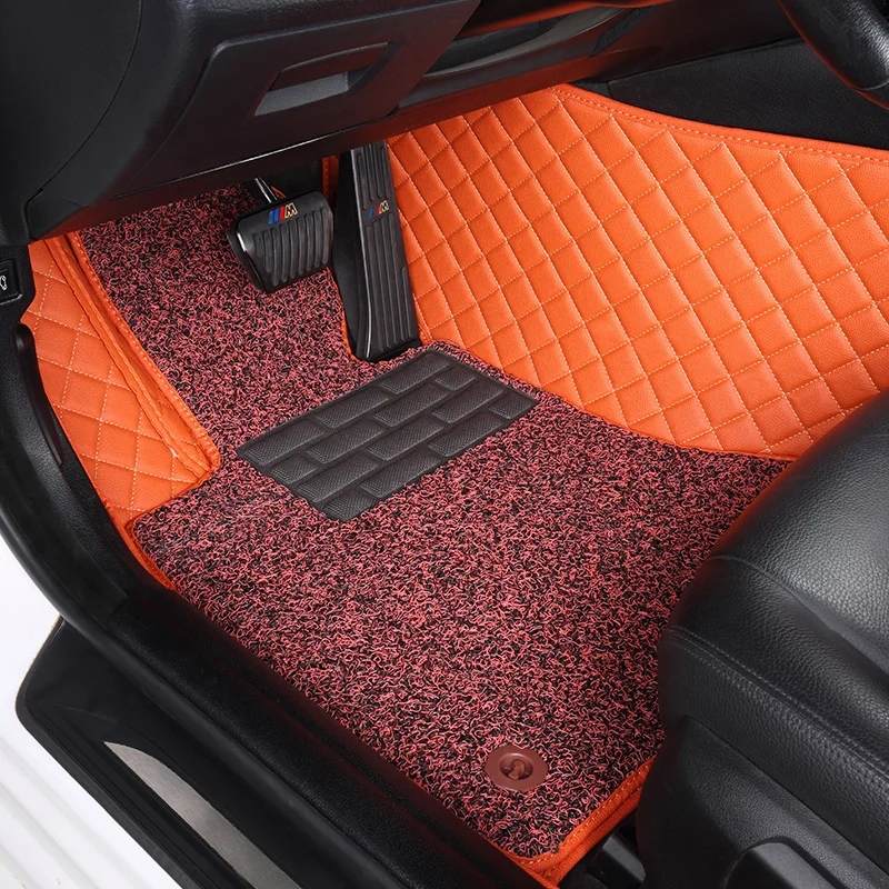 Cars/Auto accessories XPE material Pu leather 5D car floor mat /car carpet