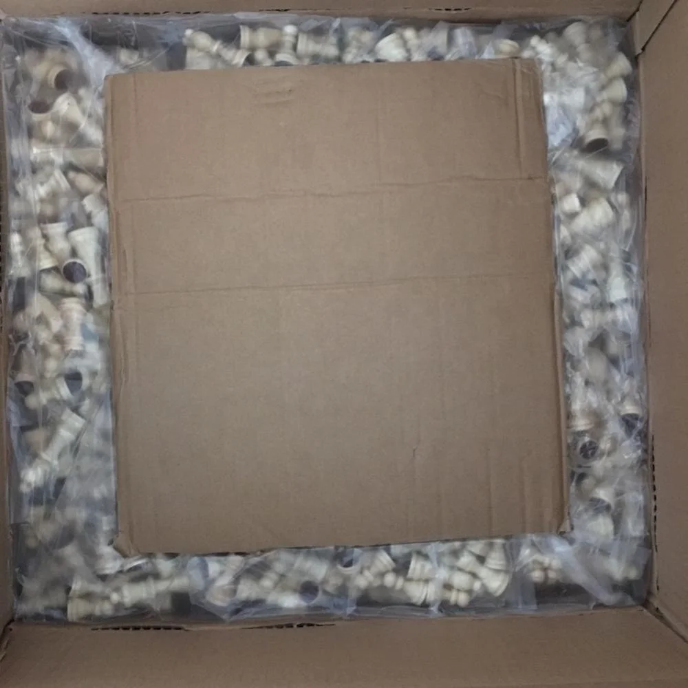 Hot sell high quality 3inches wooden chess pieces