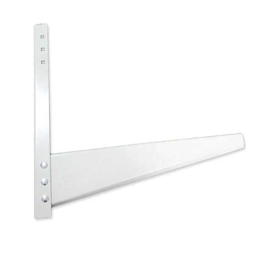 Triangle angle iron steel split air conditioner outdoor unit ac wall mounting support bracket hanger