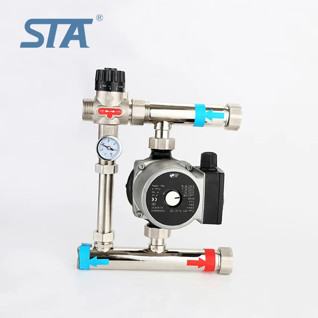 STA.9204 Factory Directly Wholesale Systems Parts Thermostat Floor Heating Manual Mixture System
