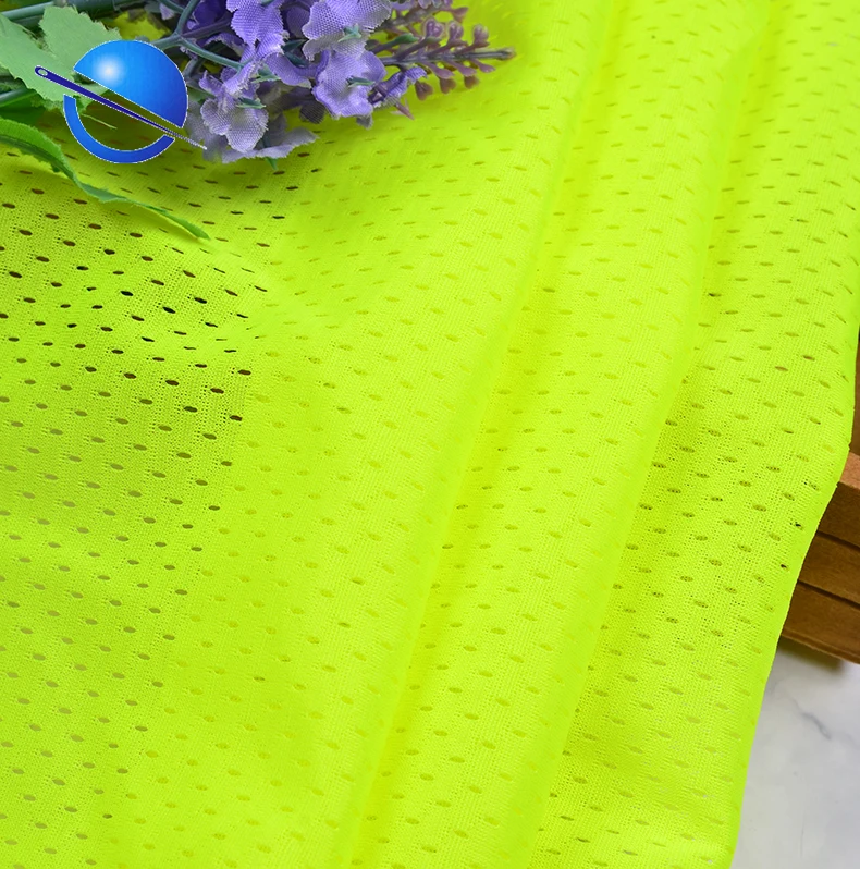 Сетчатая микроткань из полиэстера для подкладки одежды и футбольных костюмов