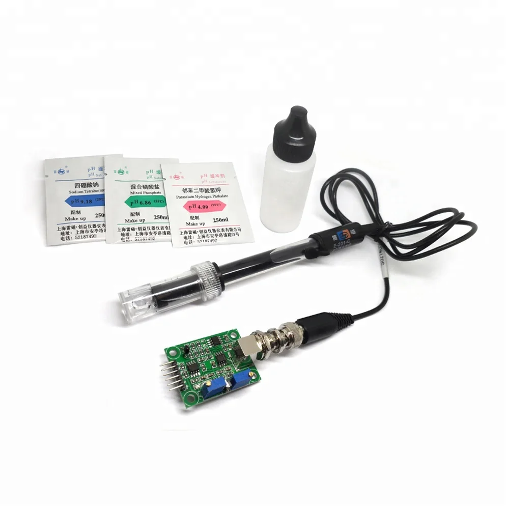 Аналоговый жидкий контроллер воды значение электрода модуль цена ph датчик
