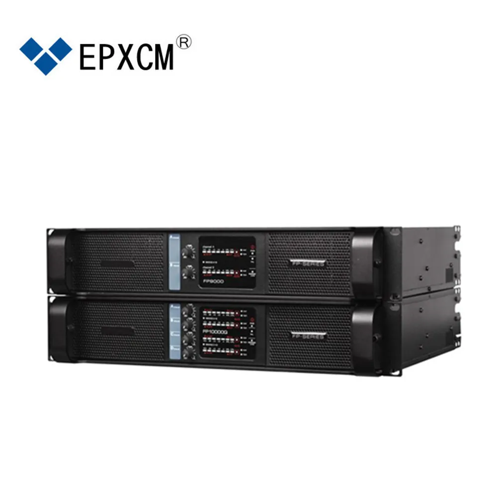 EPXCM / FP 10000 Q  High quality   4 channel FTD class power amplifier  Hight power  1300W*4  power amplifier