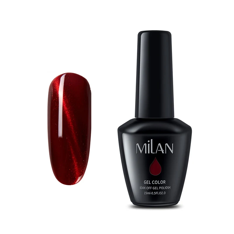 15 ML Nail Art Semi Permanent Soak Off Purple Cat Eyes Magnet Gel Polish LED UV Gel Nail Polish Magnetic Gel