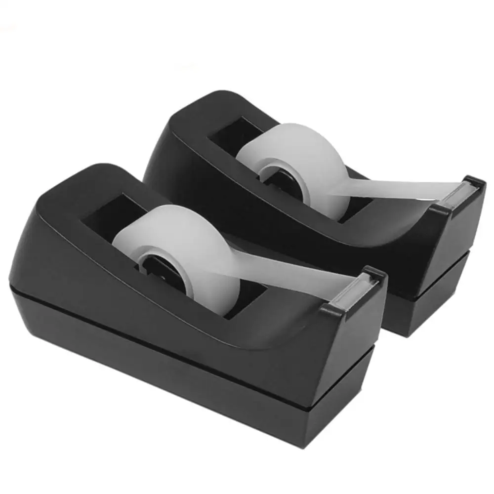 Desktop packing tape dispenser