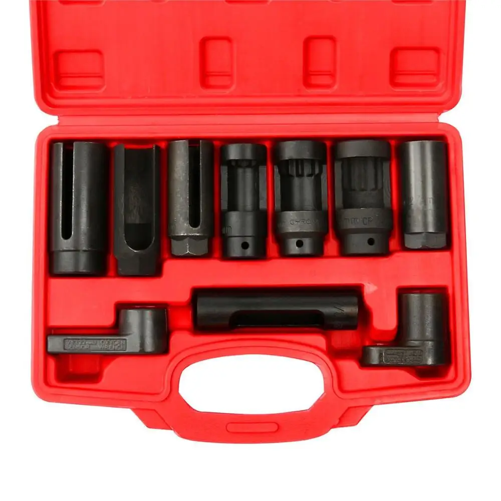 wholesale  10Pcs Diesel Injector Lambda o2 Oxygen Sensor Socket wrench set