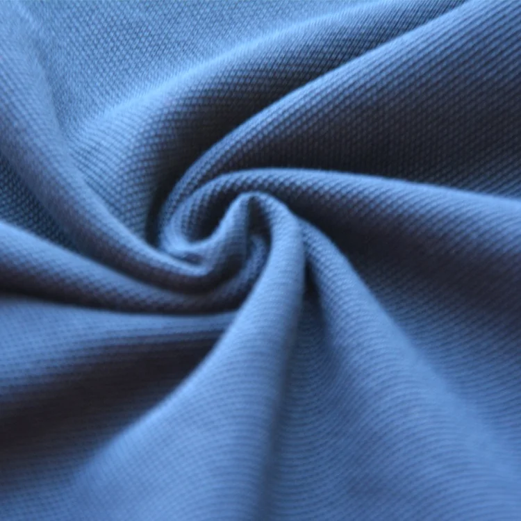 New arrival Finest 100 cotton fabric wholesale fresh style cotton pique fabric softy polo shirting fabric